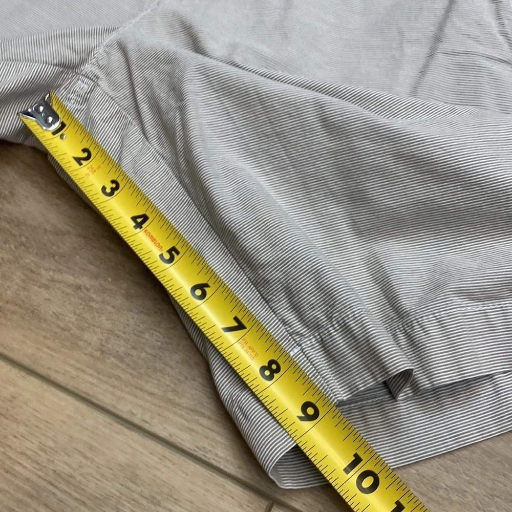 Men's Chino Shorts Bundle Navy Grey Striped Old Navy Ultimate Slim Size 32‎
